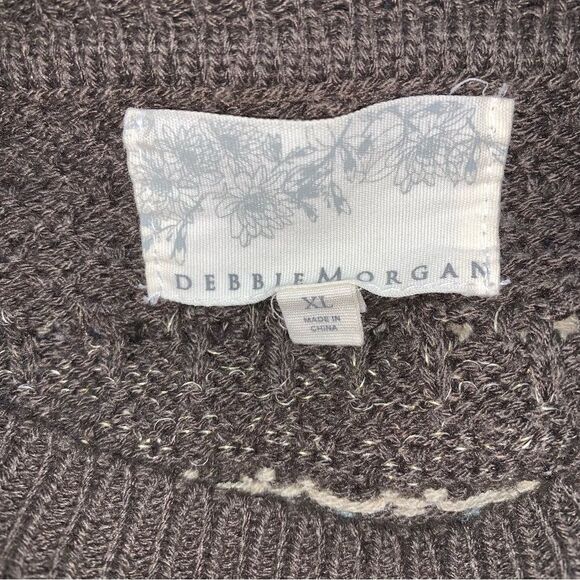 Brown Granola Gorpcore Sweater Woman’s XL Cozy Soft Knit Comfortable Winter Top - Picture 4 of 8